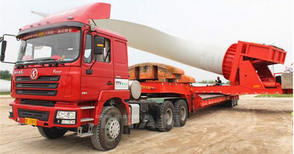 Máy nâng cánh quạt cối xay gió để bán - Vận chuyển lưỡi tua bin gió
