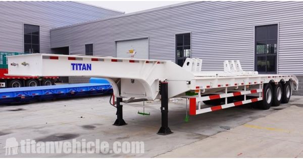 Loading Capacity Test of Titan Lowbed Trailer