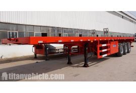 Xe tải đầu kéo phẳng 40 chân để bán ở Dominica