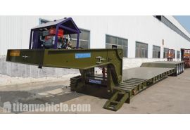 Xe đầu kéo cổ ngỗng 150 tấn 4 trục sẽ được gửi đến Cảng Ghana