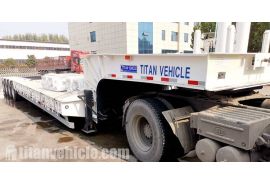 Giá bán xe đầu kéo giường thấp 120T tại Namibia Luderitz
