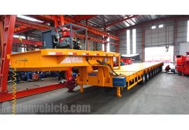 Xe đầu kéo giường thấp có thể kéo dài 10 trục sẽ được gửi về Việt Nam