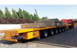 6 Axle 62 Meters Trailer will be Sent to Vietnam