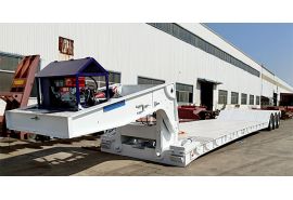 Bán xe đầu kéo cổ ngỗng 100 tấn có thể tháo rời tại Nigeria