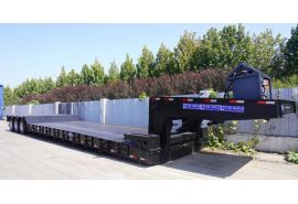 Đoạn giới thiệu cổ ngỗng có thể tháo rời 3 trục 100 tấn sẽ được gửi đến Guyana