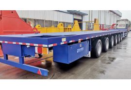 Rơ moóc kéo dài 6 trục 62m sẽ được gửi đến Việt Nam