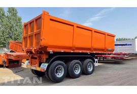 Đoạn giới thiệu 3 Axles End Dump sẽ được gửi tới Tanzania dar es salaam