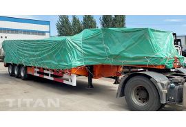 2 chiếc 60 tấn 3 trục rơ moóc tải bán thấp sẽ được chuyển đến Congo