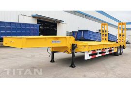 Rơ moóc tải thấp 40 tấn 2 trục sẽ được gửi đến Philippines