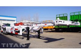 Rơ moóc khung gầm container vận chuyển 2 trục 40Ft sẽ được gửi đến Indonesia
