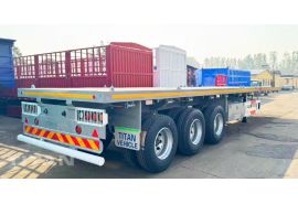 Trailer ba trục phẳng sẽ được gửi đến Việt Nam