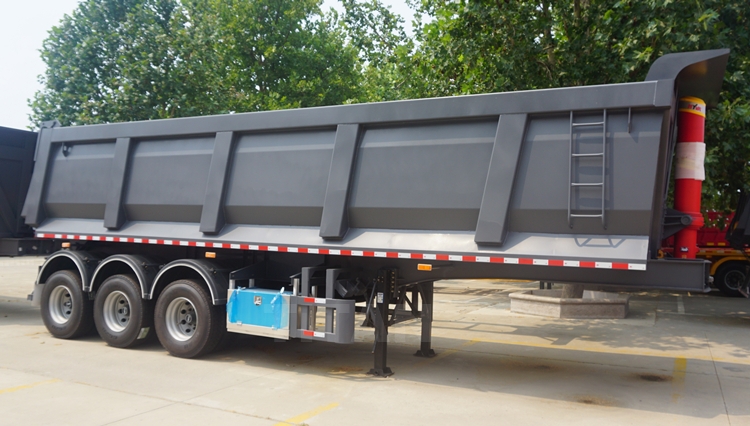 TITAN Lightweight 3 Axle U Shape Tipper Semi Trailer For Sale