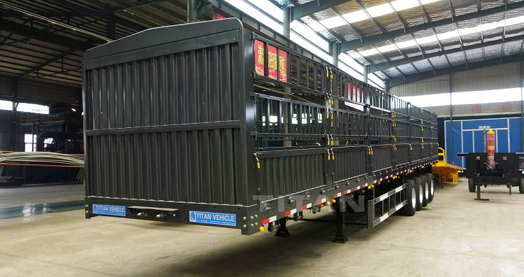 50/60 Tons Livestock Fence Semi Trailer in Sudan
