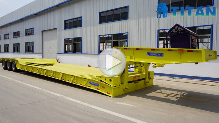 What is a removable gooseneck? | 4 Axle 120 Ton Detachable Gooseneck Trailer for Sale