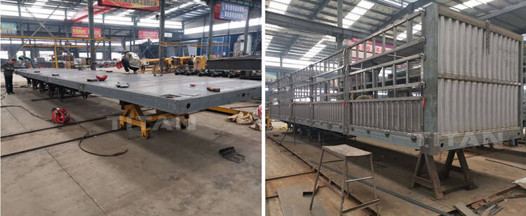China Fence Semi-trailer for Sale in Sudan
