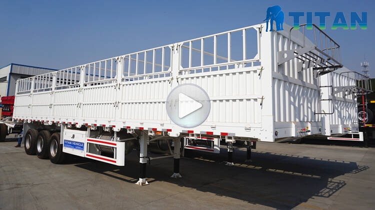Stake Cargo Semi Trailer Price