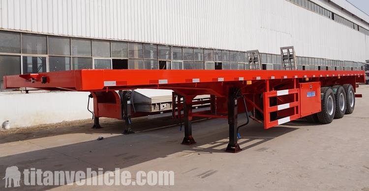 Xe tải đầu k&eacute;o phẳng 40 ch&acirc;n để b&aacute;n tại Dominica - Xe TITAN