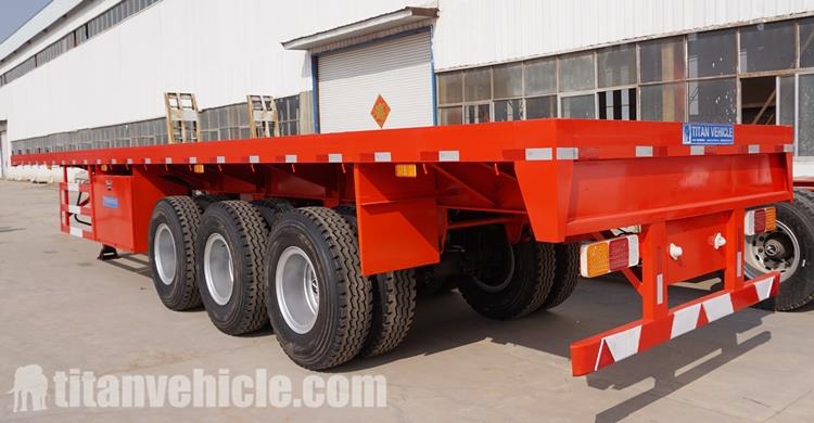 Xe tải đầu k&eacute;o phẳng 40 ch&acirc;n để b&aacute;n tại Dominica - Xe TITAN