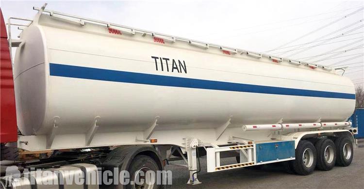 Xe chở dầu diesel ba trục 45000 l&iacute;t