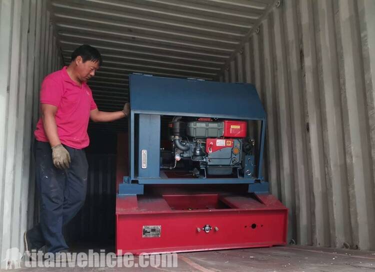 Bán rơ moóc cổ ngỗng thủy lực 80 tấn 3 trục tại Tanzania