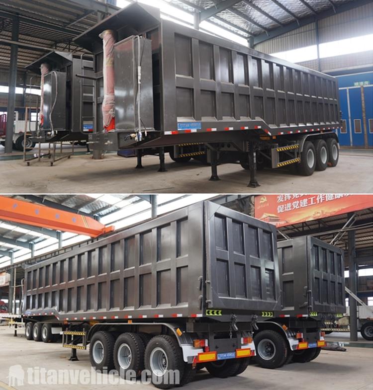 Gi&aacute; b&aacute;n xe đầu k&eacute;o tự đổ Tri Axle 40CBM