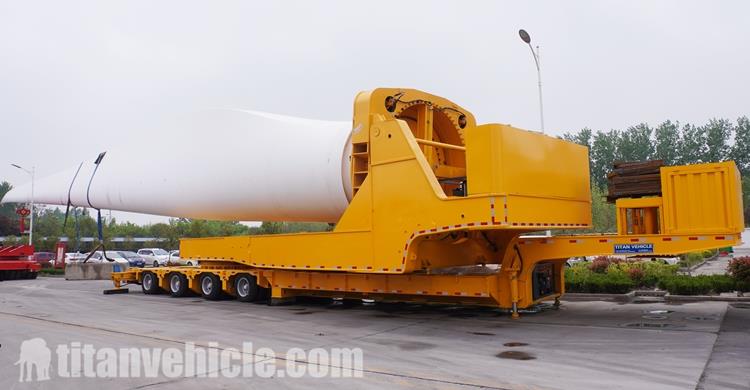 Windmill Rotor Blade Lifter for 80m Blade Transportation will be sent to Vietnam