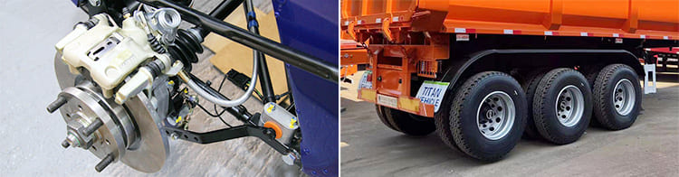 Xe đầu k&eacute;o 3 trục