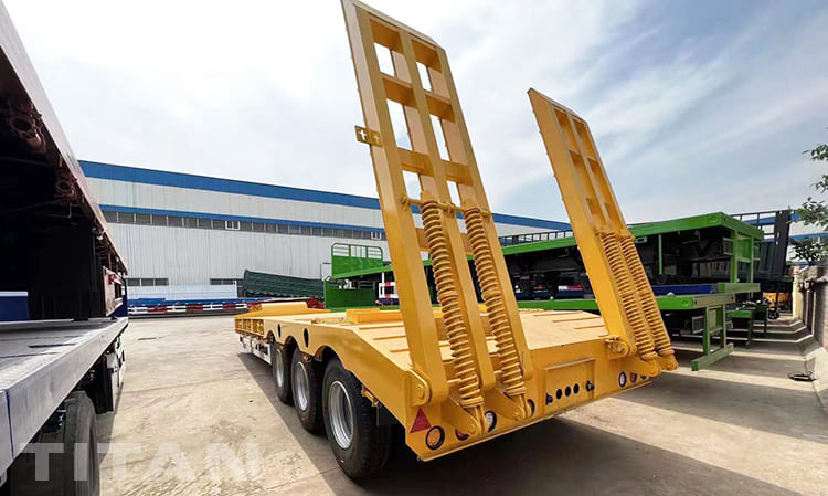 3 Axles Heavy Loader Trailer 