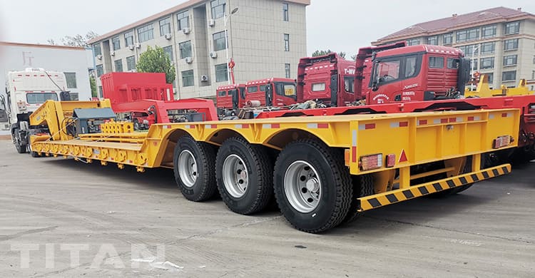 gooseneck lowboy trailer