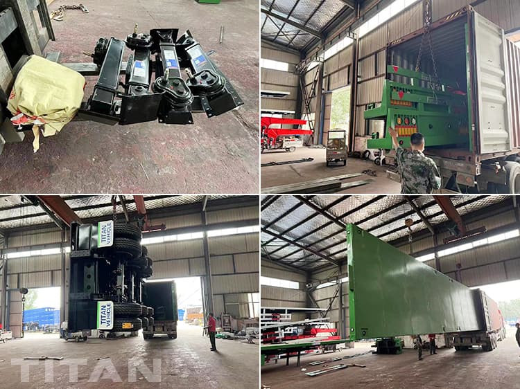flatbed semi trailer