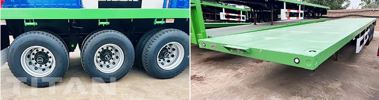 flatbed semi trailer