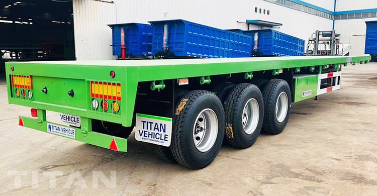 flatbed semi trailer