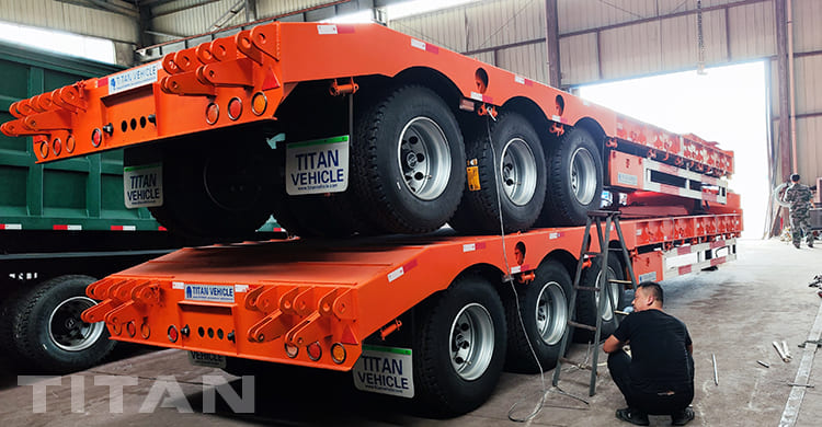 B&aacute;n rơ mo&oacute;c tải trọng thấp 60 tấn 3 trục ở Congo