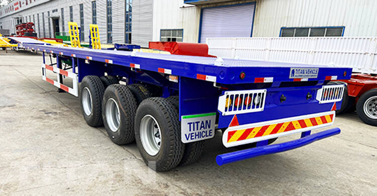 3 Alxe 40 Ft Flatbed Trailer for Sale in Senegal