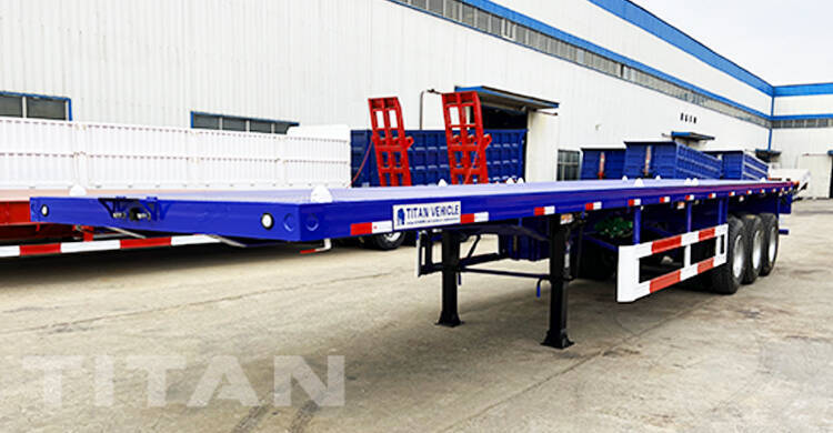 3 Alxe 40 Ft Flatbed Trailer for Sale in Senegal