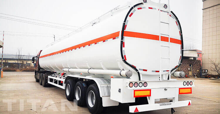45,000 Liters Fuel Tanker Trailer for Sale in Nigeria
