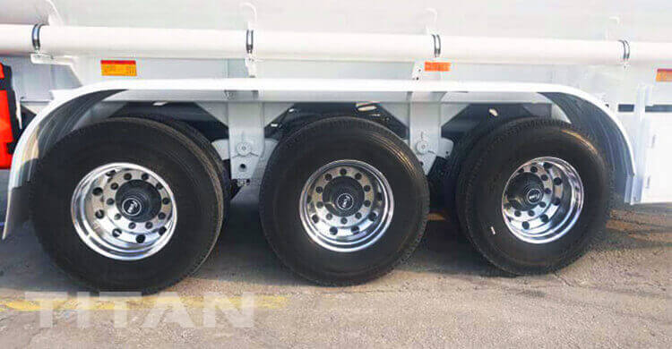 45,000 Liters Fuel Tanker Trailer for Sale in Nigeria