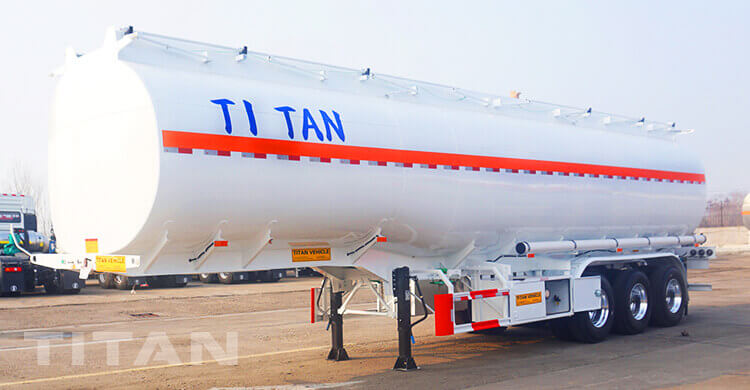 3 Axle 42000L Diesel Tanker Trailer for Sale in Guinea