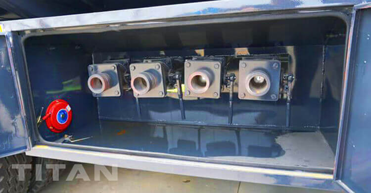 3 Axle 42000L Diesel Tanker Trailer for Sale in Guinea