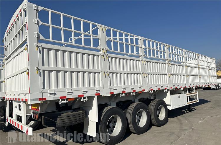 Trailer h&agrave;ng r&agrave;o 60 tấn để b&aacute;n ở Tanzania