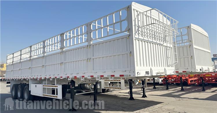 Trailer h&agrave;ng r&agrave;o 60 tấn để b&aacute;n ở Tanzania
