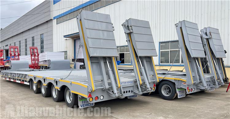 B&aacute;n Rơmo&oacute;c 4 Trục 100 Tấn B&aacute;n Thấp Giường Tại Việt Nam