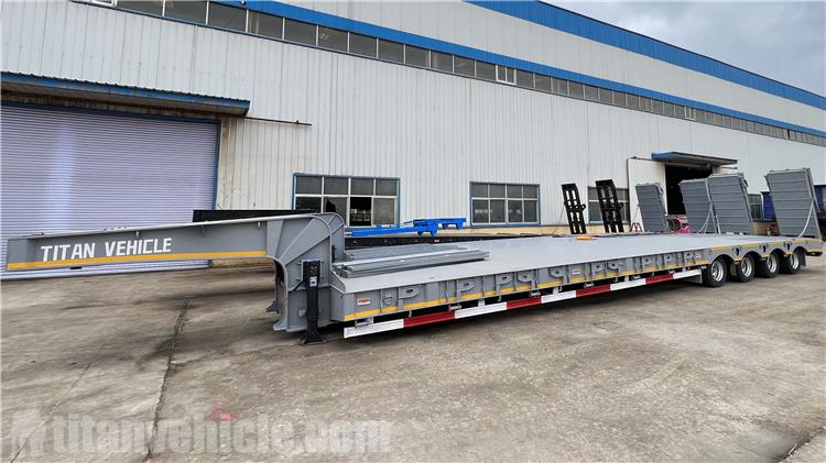 B&aacute;n Rơmo&oacute;c 4 Trục 100 Tấn B&aacute;n Thấp Giường Tại Việt Nam