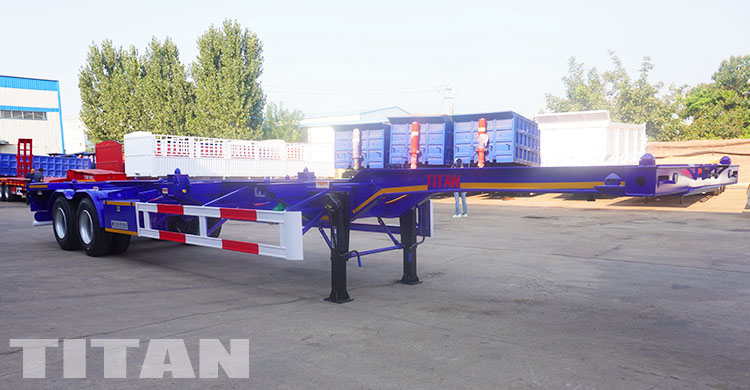 Bán rơ moóc khung xương container 2 trục 40 Ft tại Việt Nam