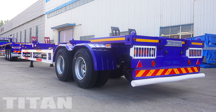 Bán rơ moóc khung xương container 2 trục 40 Ft tại Việt Nam