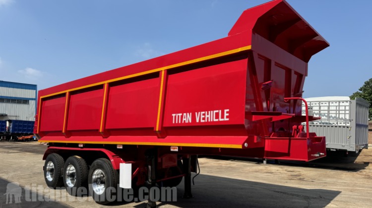 Trailer End Dump Cần B&aacute;n Sẽ Được Gửi Về Việt Nam