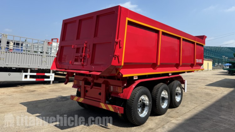 Trailer End Dump Cần B&aacute;n Sẽ Được Gửi Về Việt Nam
