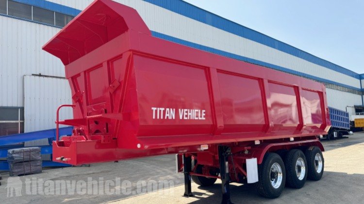 Trailer End Dump Cần B&aacute;n Sẽ Được Gửi Về Việt Nam