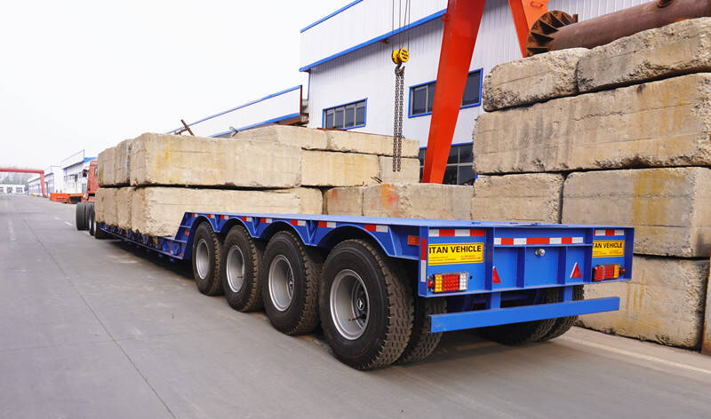Thử nghiệm rơ mo&oacute;c TITAN 150 tấn lowboy