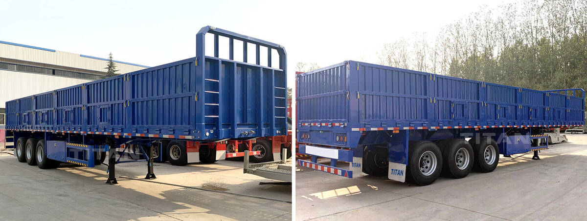 B&aacute;n Trailer Side Wall để b&aacute;n |  3 trục Mở đầu Trailer Giảm gi&aacute; 10% Giảm gi&aacute;